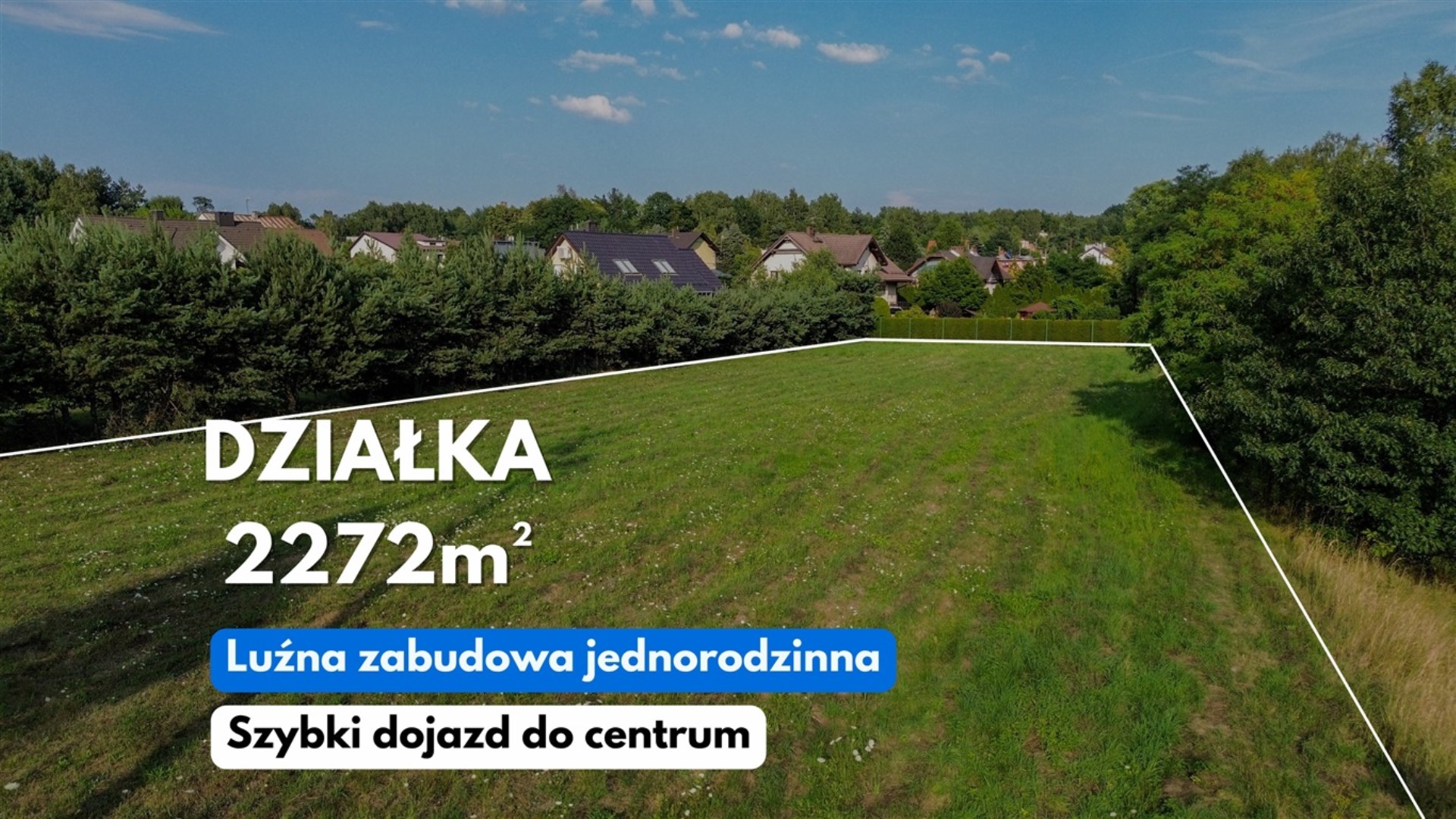 Działka na sprzedaż